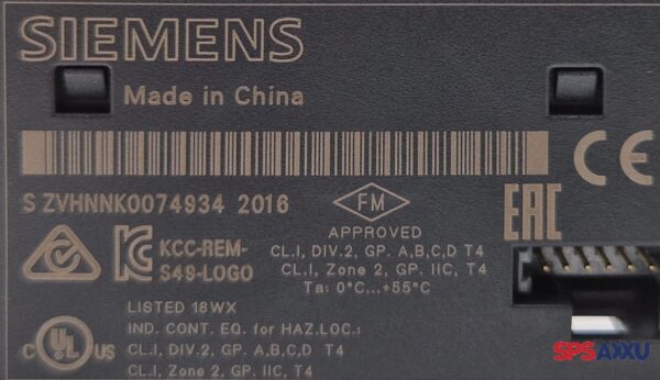 SIEMENS  LOGO!  Erweiterungsmodul 6ED1 055-1MM00-0BA1   6ED1055-1MM00-0BA1 – Bild 5